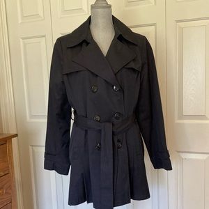 DKNY Double Breasted Trench Coat PXL